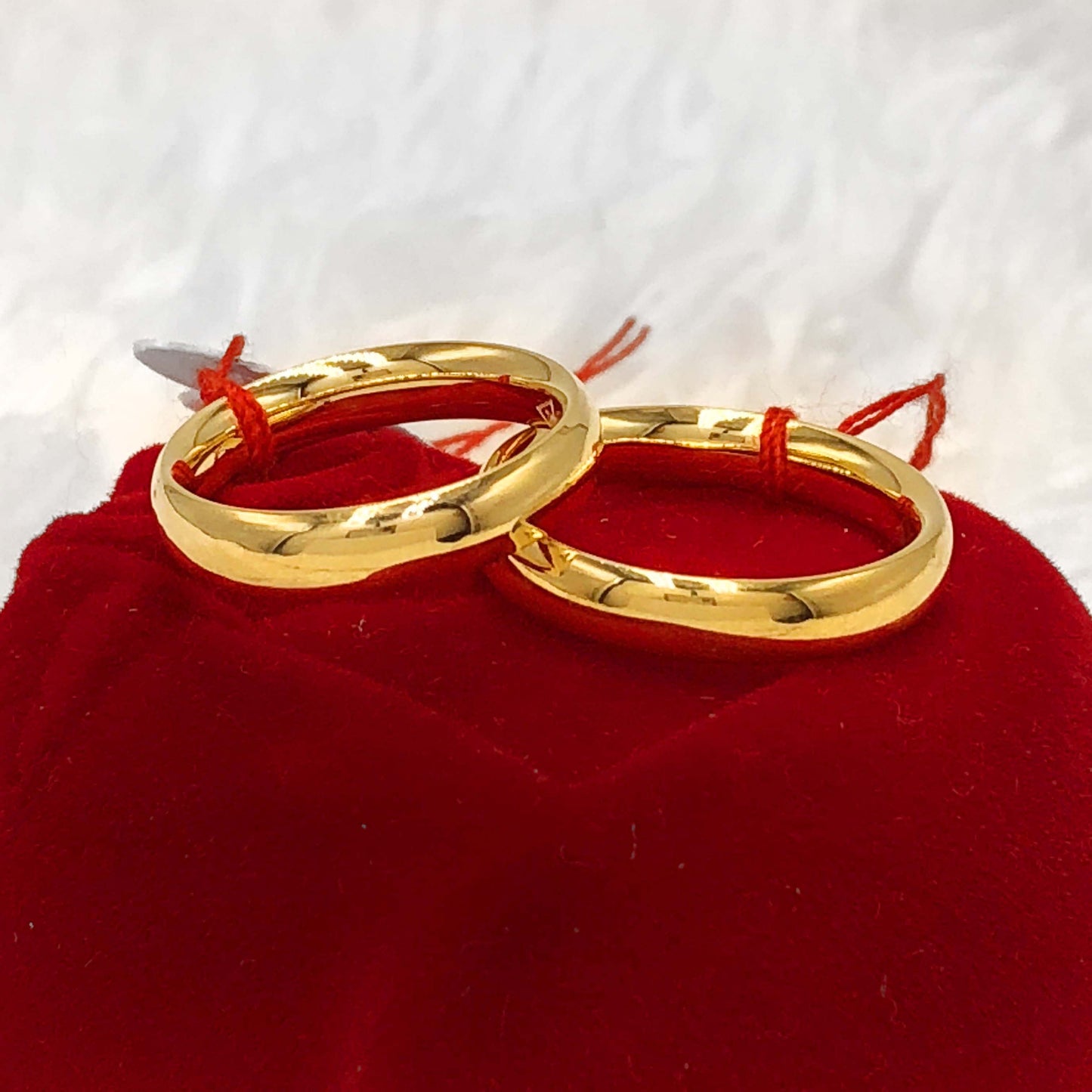 Comfort Fit 18K Wedding Ring in 18K Real Gold – Mirage Jewels