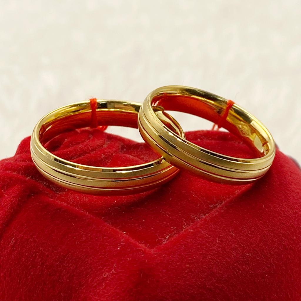 Loyal 18K Wedding Ring in 18K Real Gold – Mirage Jewels