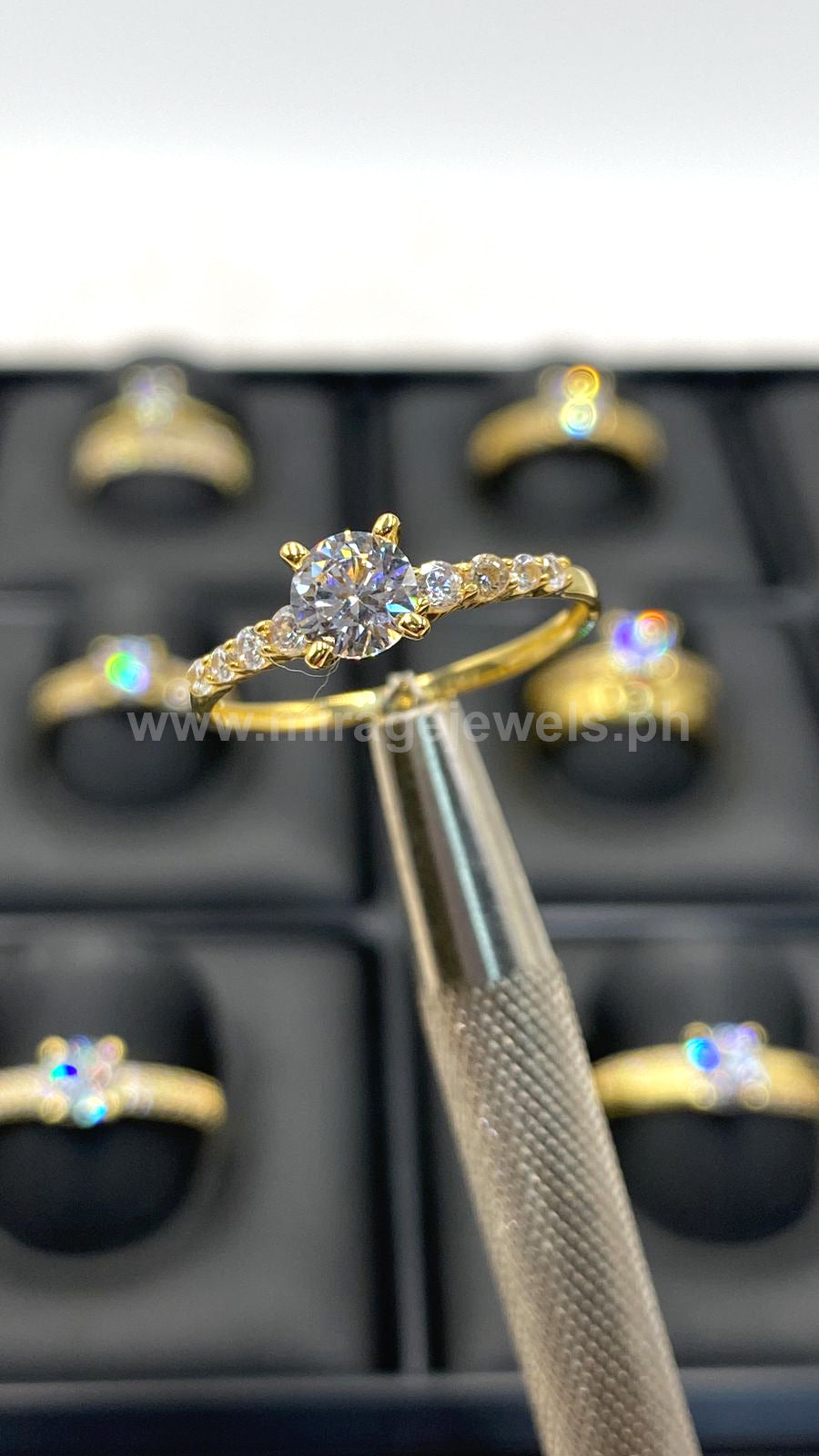 Ginat 18K Ring in 18K Real Gold – Mirage Jewels