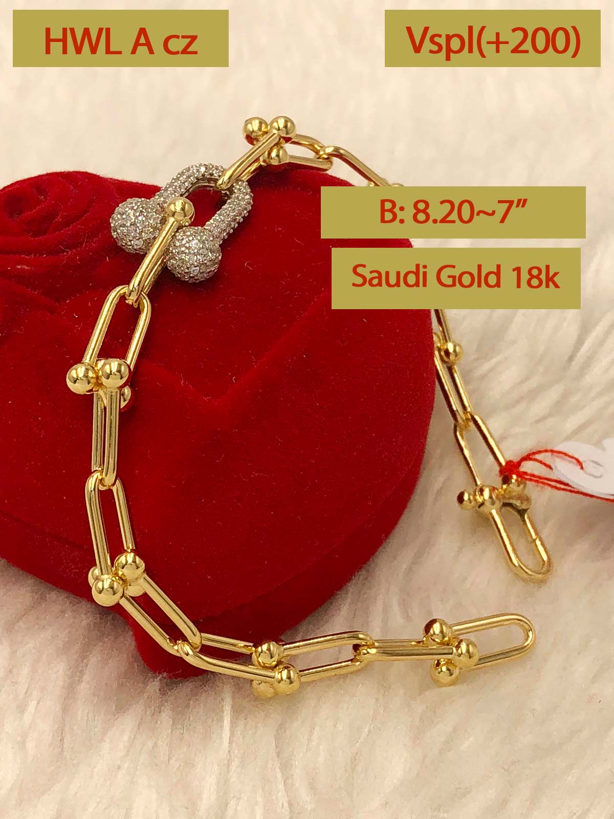 H/W HAGIRE BRACELET / ASSORT