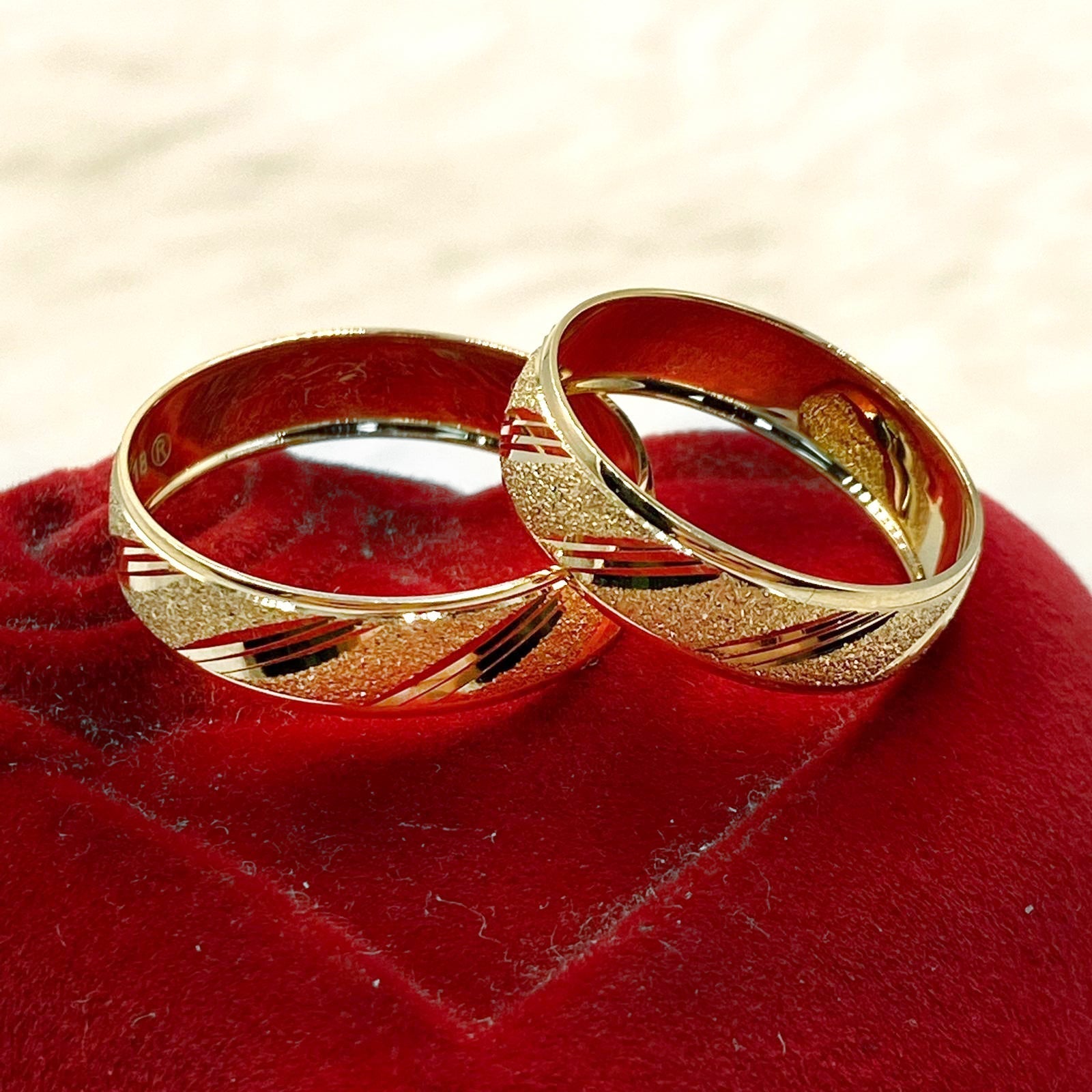 Ever 18K Wedding Ring in 18K Real Gold – Mirage Jewels