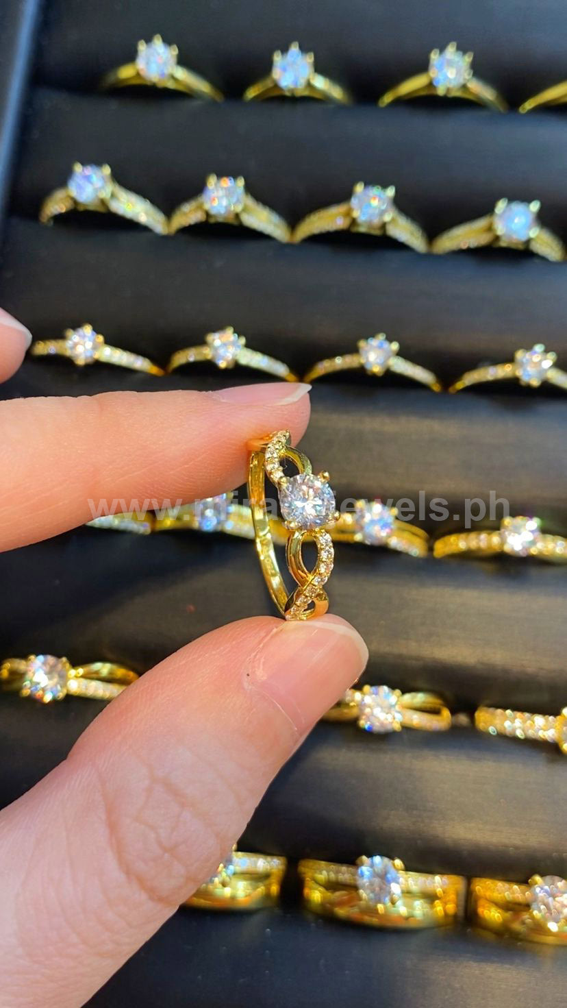 Baylor 18K Ring in 18K Real Gold – Mirage Jewels