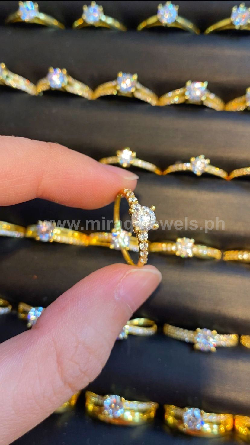 Ginat 18K Ring in 18K Real Gold – Mirage Jewels