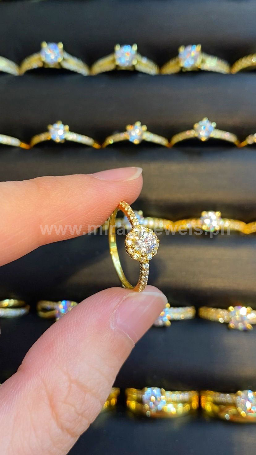 Dane 18K Ring in 18K Real Gold – Mirage Jewels