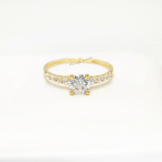 Ginat 18K Ring in 18K Real Gold – Mirage Jewels